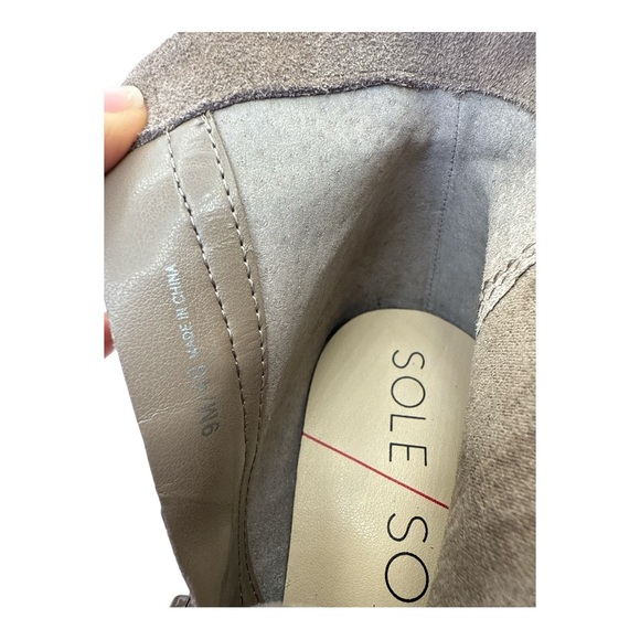 Sole Society Women's Rumi Tassel Bootie Suede Boots Shoesp, Size 9M/40 - Picture 8 of 8